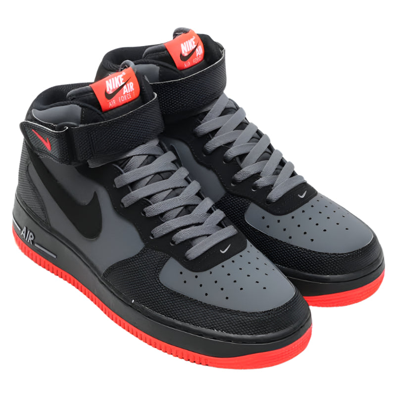 Nike AF1 Mid Hot Lava.