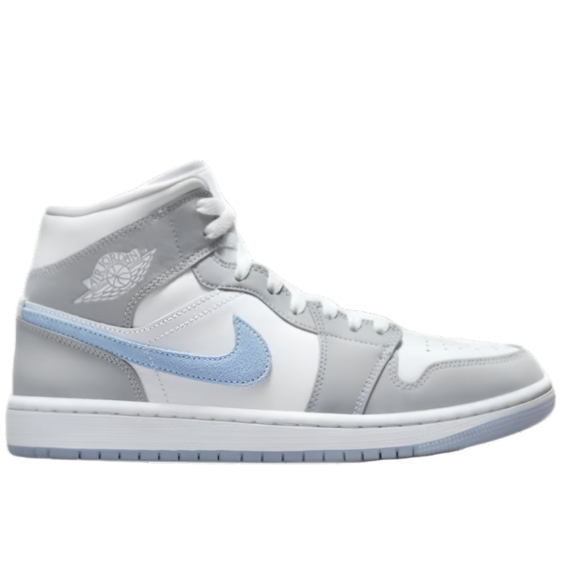 Nike Air Jordan 1 Mid Wolf Grey.
