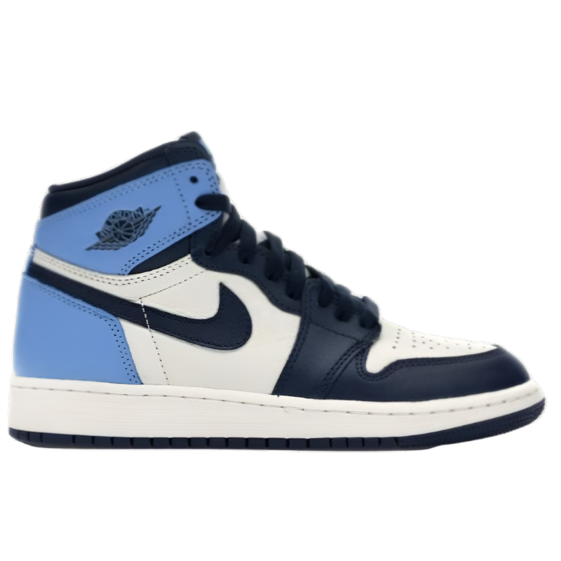 Nike Air Jordan 1 Retro High Obsidian UNC.