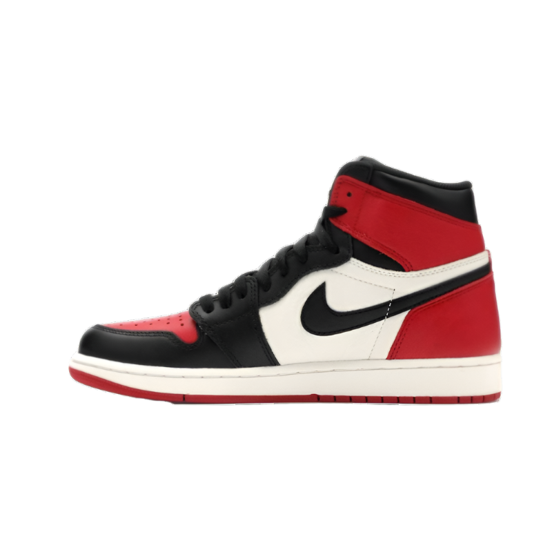 Nike Air Jordan 1 Retro High Red Toe.
