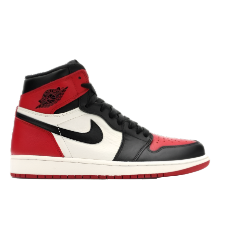 Nike Air Jordan 1 Retro High Red Toe.