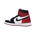 Nike Air Jordan 1 Retro High Satin Black Toe.