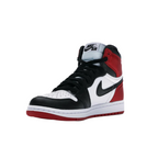 Nike Air Jordan 1 Retro High Satin Black Toe.