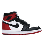Nike Air Jordan 1 Retro High Satin Black Toe.
