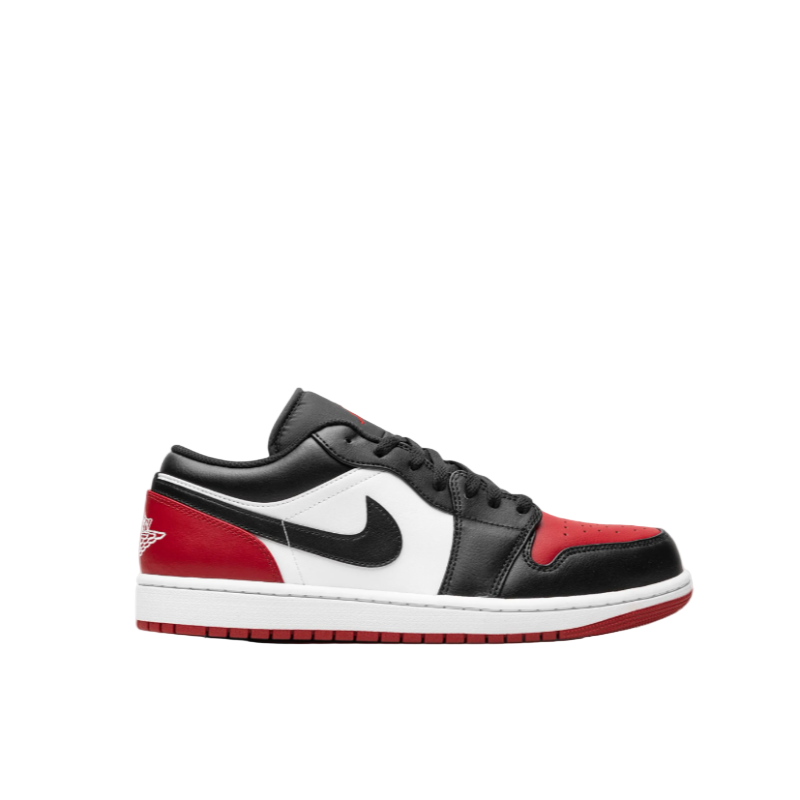 Nike Air Jordan 1 Low Bred Toe.
