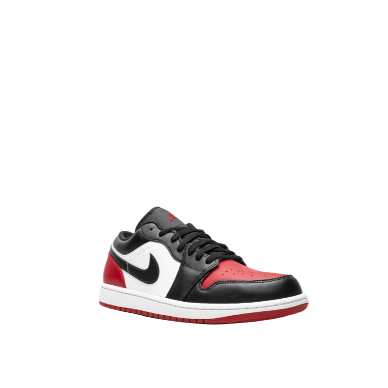 Nike Air Jordan 1 Low Bred Toe.