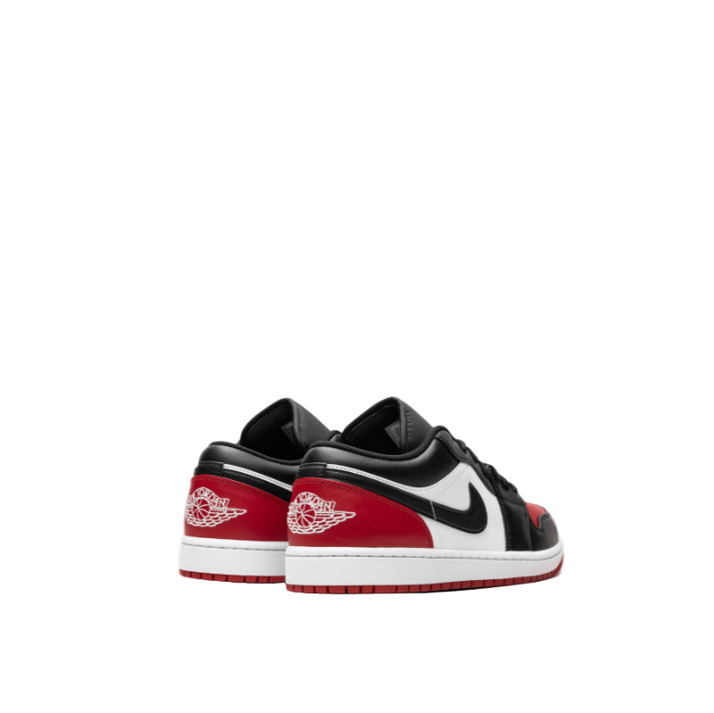 Nike Air Jordan 1 Low Bred Toe.
